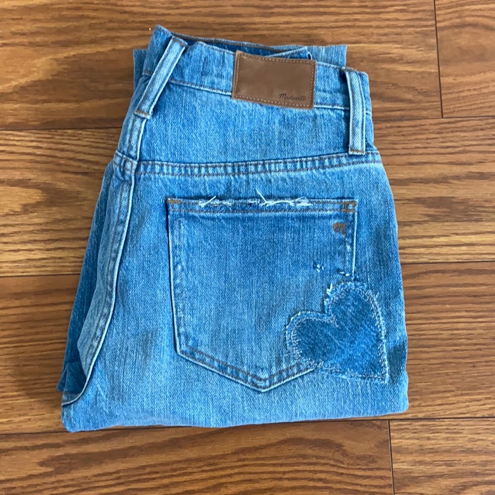 Madewell The Perfect Vintage Jean: Heart Patch Ed.